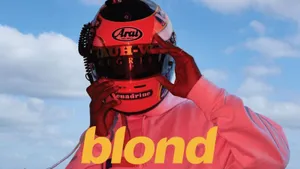 Frank Ocean Enjoying His Laptop. Wallpaper