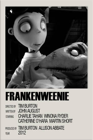 Frankenweenie Minimalist Poster Wallpaper