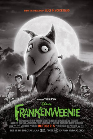 Frankenweenie Movie Poster Wallpaper