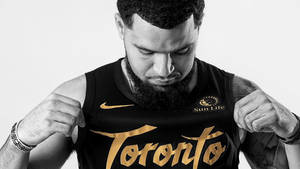 Fred Vanvleet Gold Toronto Wallpaper