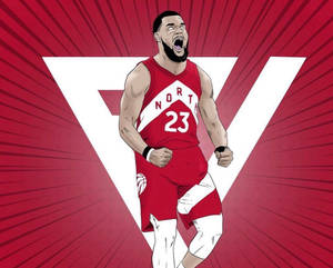 Fred Vanvleet Raptors Vector Art Wallpaper