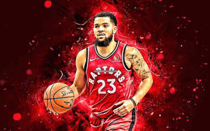 Fred Vanvleet Red Digital Art Wallpaper