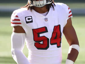 Fred Warner Football 54 Jersey Wallpaper