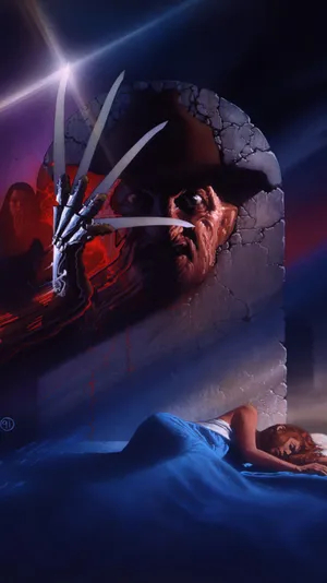 Freddy Krueger Tomb Art Wallpaper