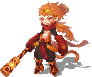 Free Fire Sun-wukong Png Wallpaper