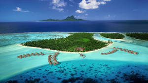 French Polynesia Island Travel Laptop Wallpaper