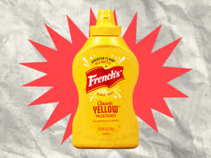 Frenchs Classic Yellow Mustard Bottle Wallpaper
