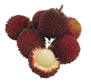 Fresh And Meaty Pulasan Fruits Wallpaper