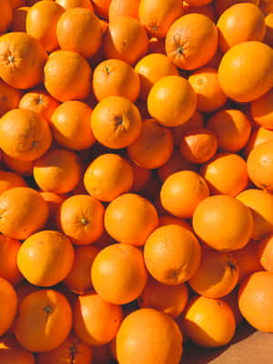 Fresh Fruits Of Orange Iphone Wallpaper