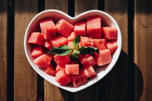 Fresh Watermelon Summer Desktop Wallpaper