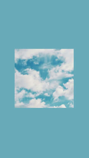 Freshly Colorful Pastel Blue Wallpaper