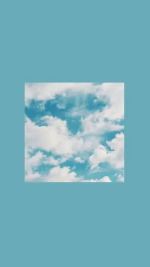 Freshly Colorful Pastel Blue Wallpaper