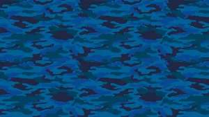 Freshly Printed Blue Bape Camo T-shirt Wallpaper
