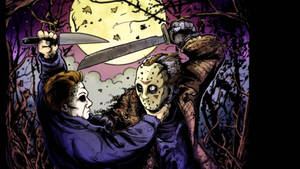 Friday The 13th V.s. Halloween Wallpaper