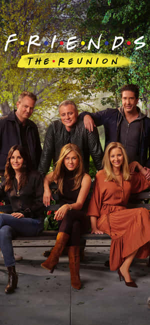 Friends The Reunion Sitcom Group Of Friends Poster Wallpaper