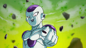 Frieza Pointing Smiling Wallpaper