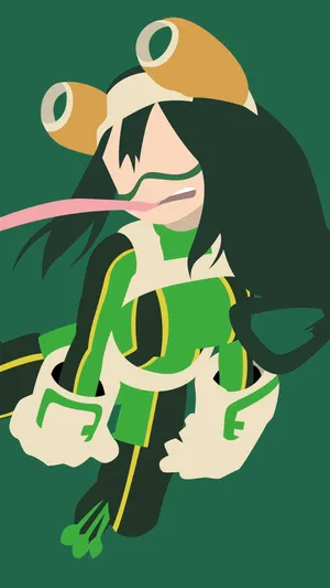 Froppy Vector Art Wallpaper