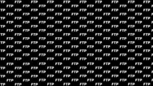 Ftp Interface On A Computer Screen Wallpaper