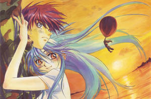 Full Metal Panic Sublime Couple Wallpaper