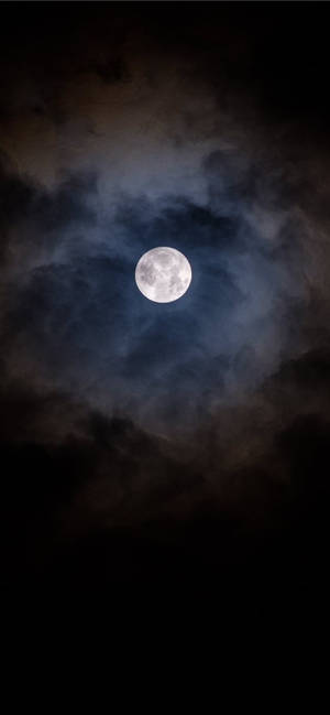 Full Moon Iphone Ios 10 Wallpaper