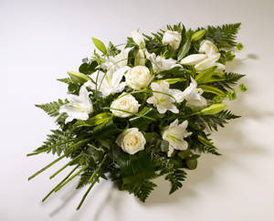 Funeral Flower Arrangement Wallpaper