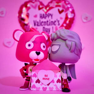 Funko Pop Fornite Valentines Wallpaper