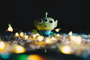 Funko Pop Little Green Men Wallpaper