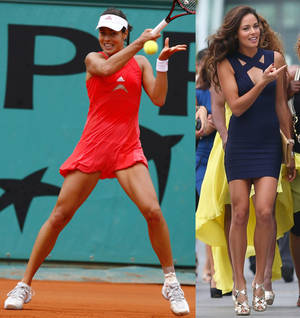 Funny And Formal Ana Ivanovic Wallpaper