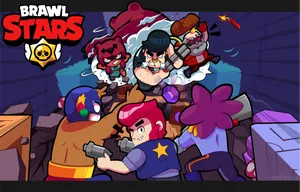 Funny Attack Brawl Stars 4k Wallpaper