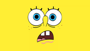 Funny Face Amazed Spongebob Wallpaper