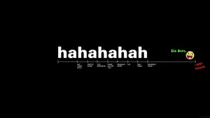 Funny Hahahahah Laptop Wallpaper