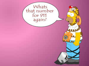 Funny Homer Simpsons Wallpaper