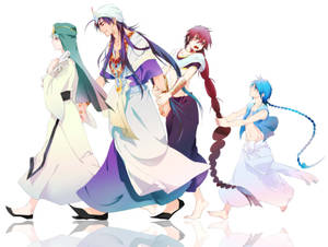 Funny Magi The Kingdom Of Magic Wallpaper