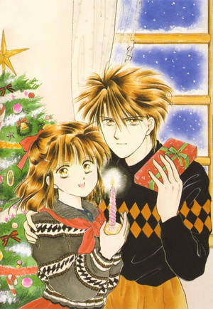 Fushigi Yuugi Miyaka Tamahome Christmas Wallpaper