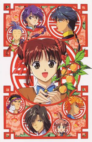 Fushigi Yuugi Suzaku Poster Wallpaper