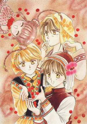 Fushigi Yuugi The Ladies Wallpaper