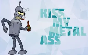 Futurama Bender Artwork Wallpaper