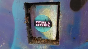 Future Creative - Sticker Wallpaper