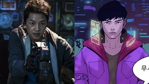 Futuristic Space Sweepers In Action Wallpaper