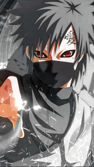 Gaara, The Powerful Ninja From The Naruto Anime Series Wallpaper