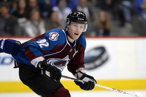 Gabriel Landeskog, In A Stunning Sharp Look, Poses For A High-resolution Photo. Wallpaper