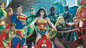 Gal Gadot Posing As The Iconic Wonder Woman. Wallpaper