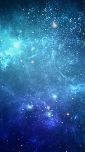 Galaxies And Stars Light Up The Night Sky With Beautiful Hues Wallpaper