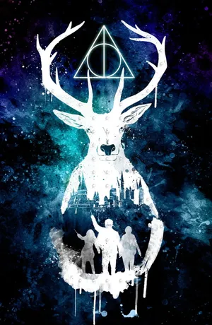 Galaxy Harry Potter Hogwarts Iphone Wallpaper