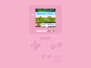 Game Boy Color With Dragon Ball Z Wallpaper