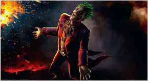 Gaming Crazy Joker Wallpaper