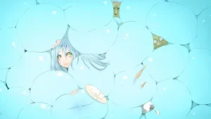 Gaming Transported To The World Of Slime Wallpaper