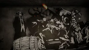 Gangster Creatures Illustration Wallpaper