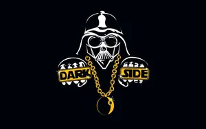 Gangster Darth Funny Meme Wallpaper