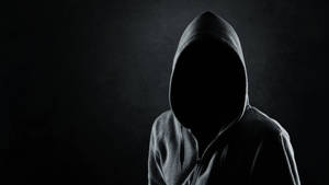 Gangster In Black Hood Wallpaper